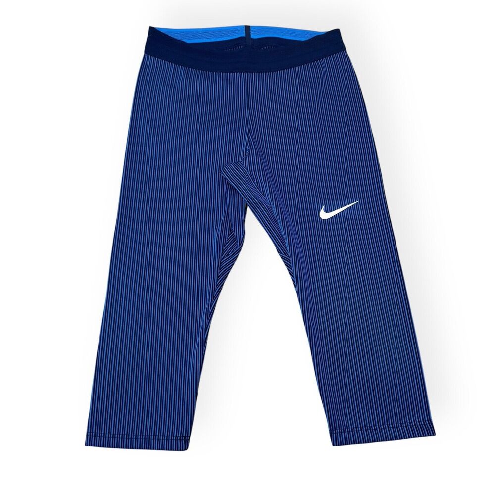Nike Pro Elite Track & Field Shorts Blue Made In USA AO8495-000 Women’s Size M